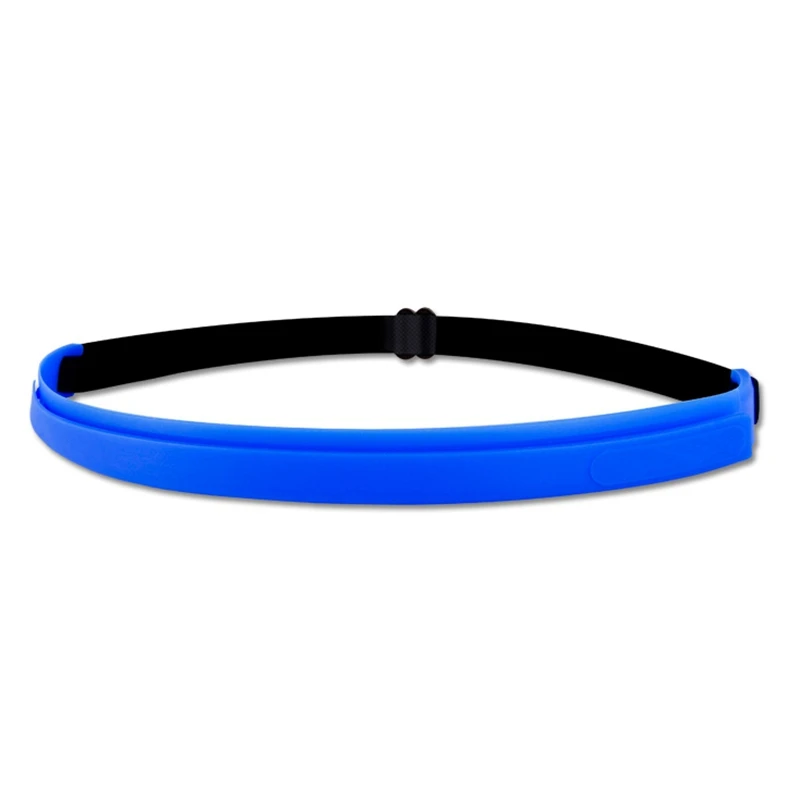 Открытый Sweatband женщин мужчин регулируемый дышащий пот поглощения силиконовые повязки Для Бега Фитнес Спортивная одежда аксессуар