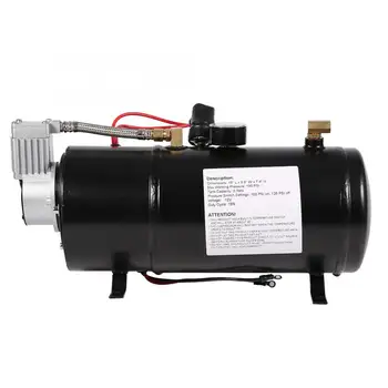 

Air Compressor 150 PSI 12V Air Compressor Vehicile Tire Inflator For Truck Pickup On Board With 3 Liter Tank Car Repair Tool