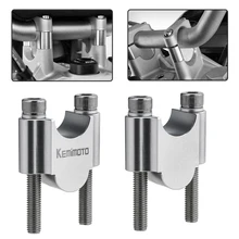 Мотоциклетный руль с креплением на руль, универсальный зажим 28 мм 11/" 22 мм 7/8" для Honda Для BMW R1200gs для YAMAHA MT07 MT09