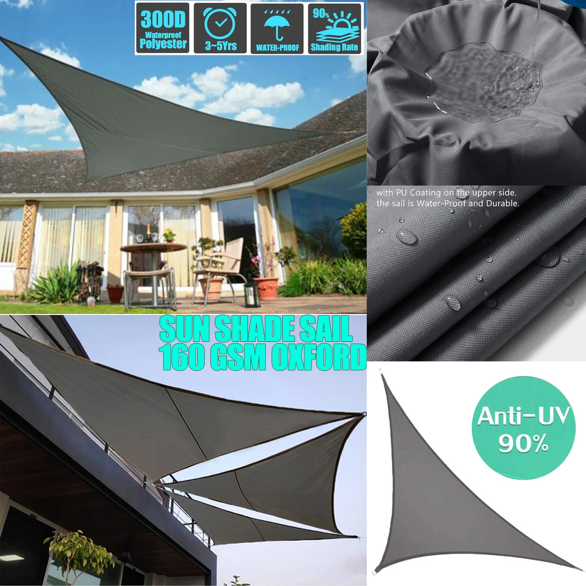 300d Dark Grey Waterproof Oxford Garden 