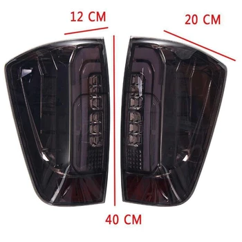 

Car Styling Taillight Tail Lights for Nissan Navara NP300 2015 - 2019 Rear Lamp DRL + Turn Signal + Reverse + Brake LED Lights