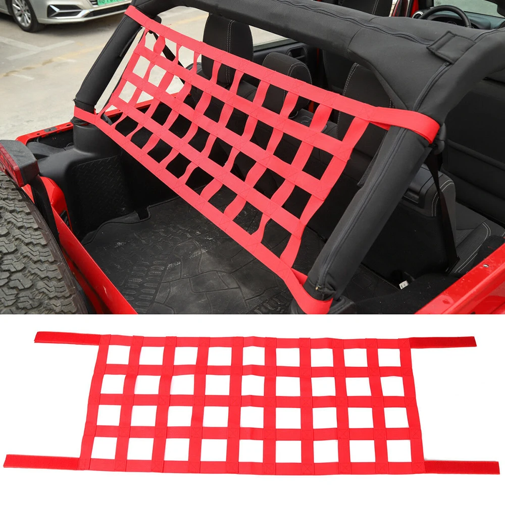 Красная крыша автомобиля мягкая кровать-гамак для Jeep Wrangler JK 07-19