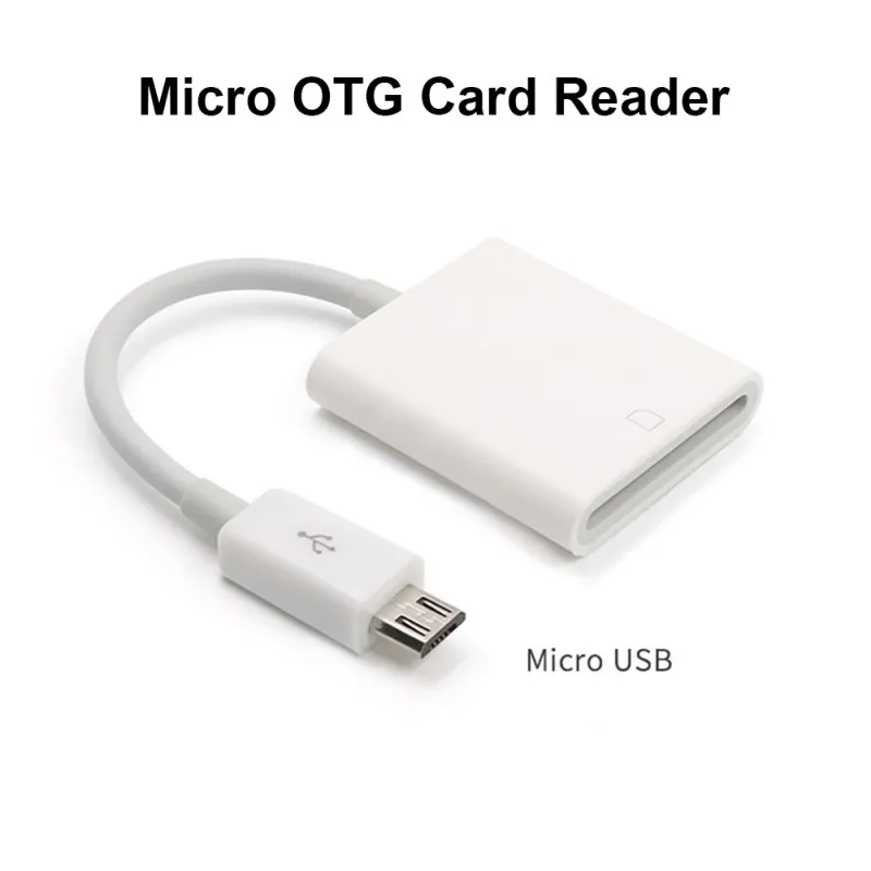 Кардридер Micro для защиты цифровых карт памяти телефон OTG адаптер кабель