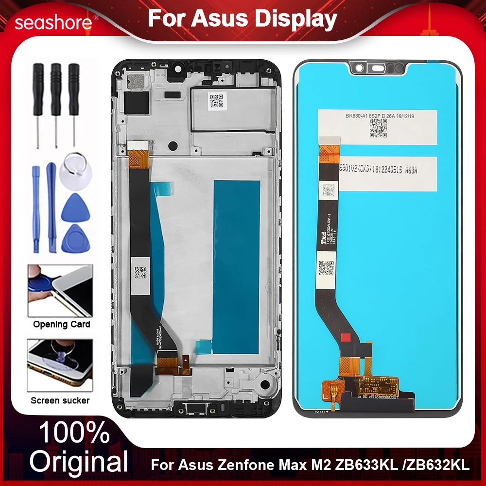 Оригинальный дисплей для Asus Zenfone Max Plus M2 ZB634KL ЖК-дисплей сенсорный экран