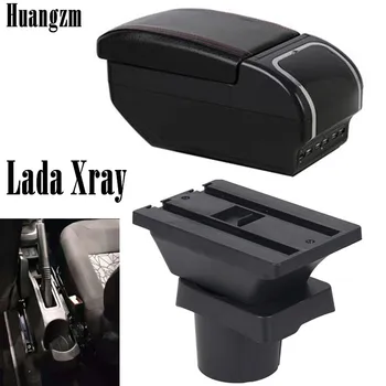 

For Lada Xray armrest box 9 USB interface Russian car version
