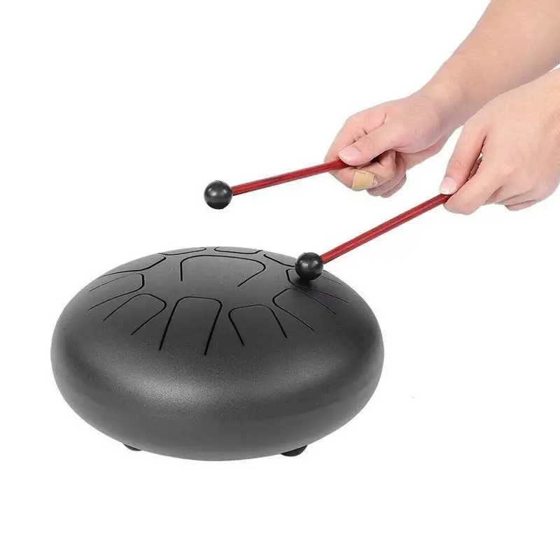 

8 Inch 11 Sound Empty Drum Toys Square Tongue Percussion Instruments Color Drums Children Music Instrument Toy