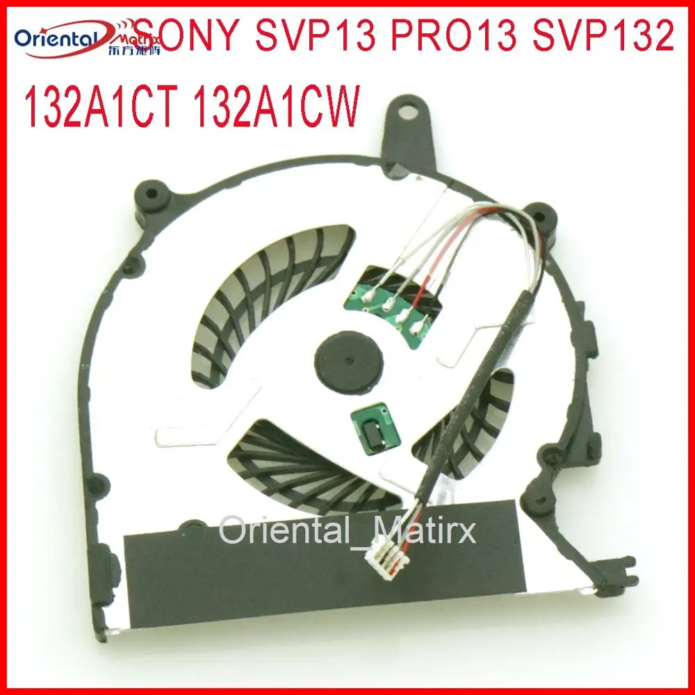 Новый вентилятор для процессора KSB05105HA DC5V 0.35A SONY SVP13 PRO13 SVP132 132A1CT 132A1CW ноутбука |