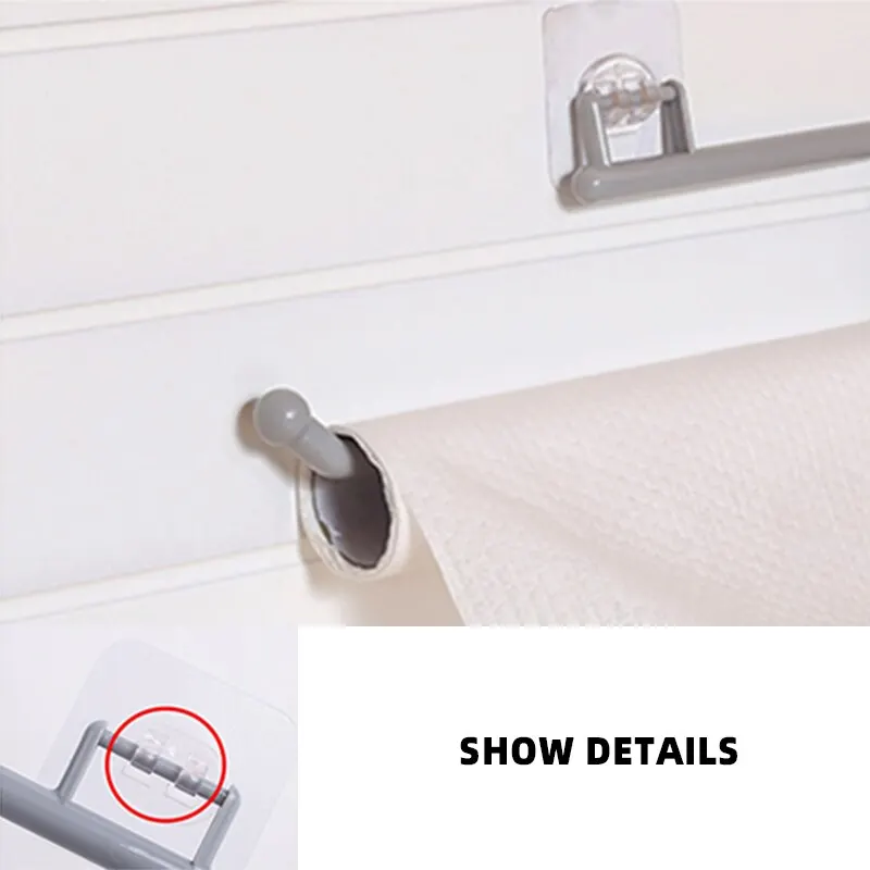 Toilet Paper Holder paper towel holder toilet paper holder Self Adhesive Bathroom Paper Towel Roll Holder for Bathroom Kitchen