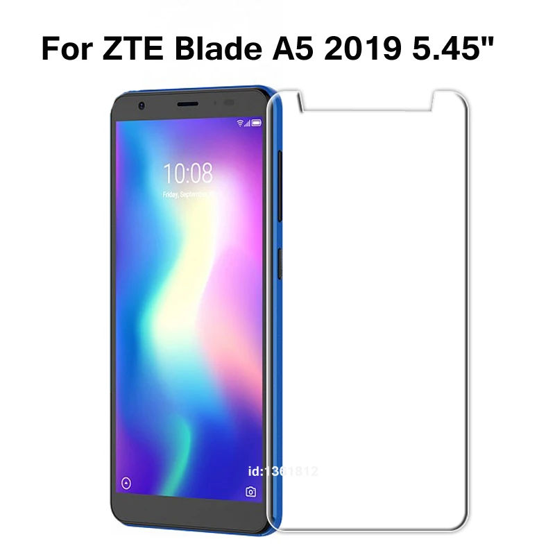 Zte Blade A5, закаленное стекло 9 H, Высококачественная Защитная пленка для экрана, Защитное стекло для телефона zte Blade A 5 5,45"