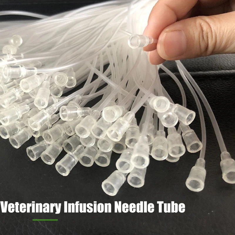 Veterinary Tube Infusion Needle Disposable Needle Veterinary Syringe Extension Hose Cow Pig Pet Animal Feeding disposable syringe animal injection needle surgical suture needle animal artificial insemination tube