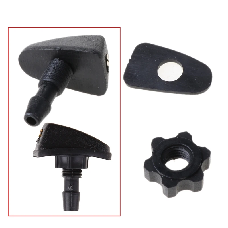 Limpiaparabrisas para coche, limpiador cabezal con forma de ventilador, de surtidor, ajuste de de salida de agua| Limpiaparabrisas| - AliExpress