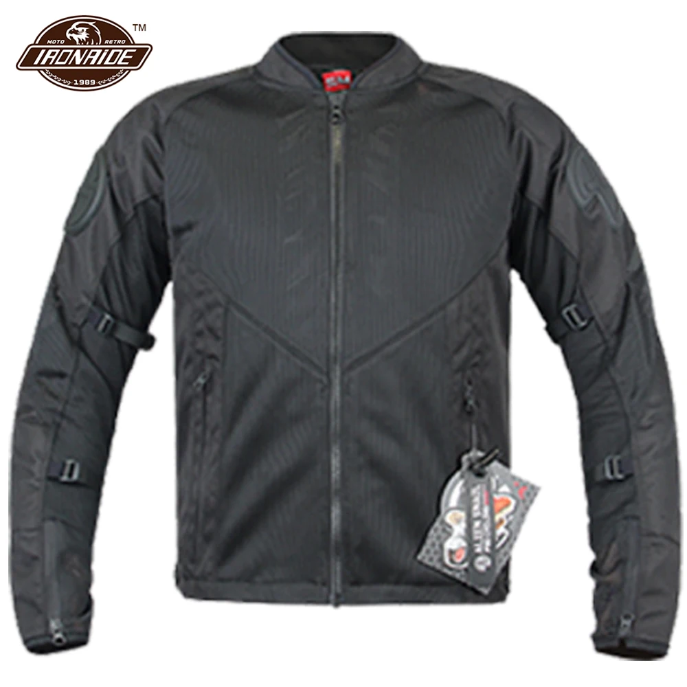 New Motorcycle Jacket Men Motocross Jacket Breathable Moto Jacket Wearable Motorbike Clothing With CE Protection