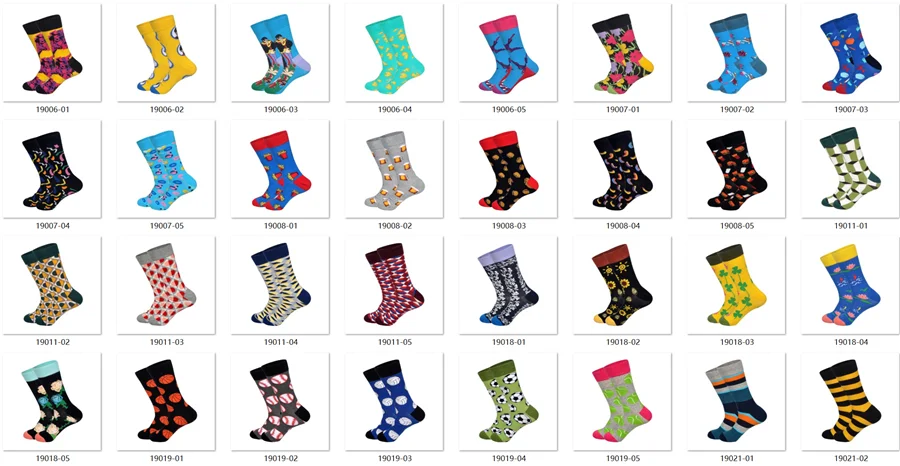 Внизу 500 пар/лот Оптовые Дизайн 600+ цветные узоры счастливые мужские носки, пожалуйста, проконсультируйтесь онлайн обслуживание клиентов