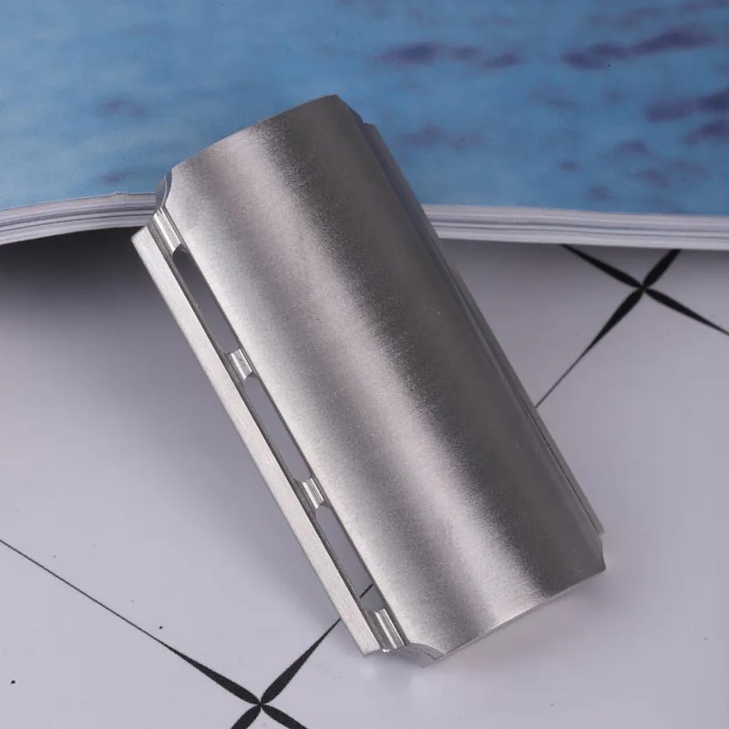 Yaqi telstar 316ステンレス鋼安全両刃かみそりヘッド男性用