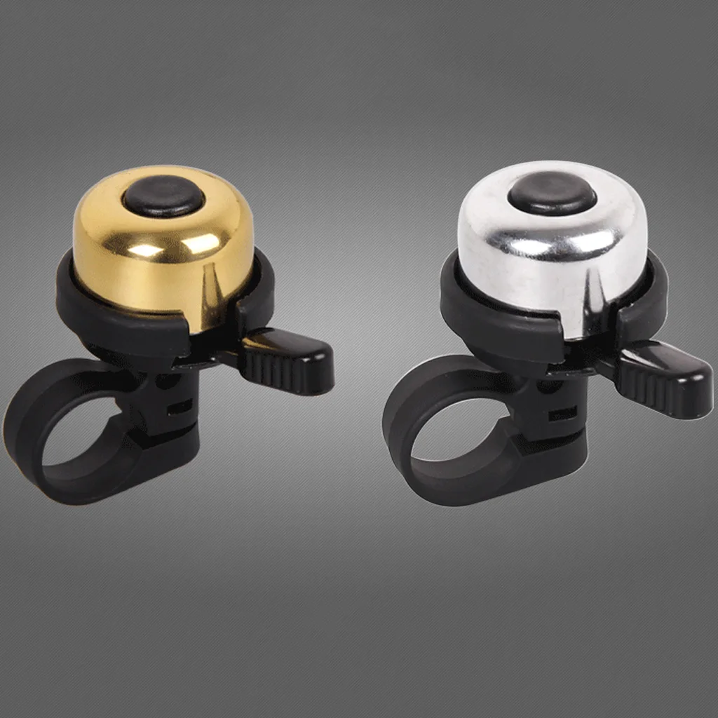MTB Bike Accessories Copper Small Bike Bell Clear Sound Loud Horn Mountain MTB Bike Bicycle Bell for Adults Kids