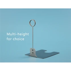 Porte cartes en métal pour gâteau, magasin alimentaire, support à Clip en acier inoxydable, étiquette, pince, étagère de bureau, Talker de prix 