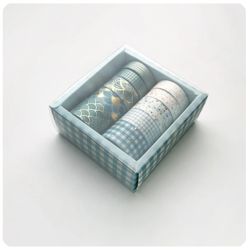 Starry sky Dream Planet Castle junkJournal Washi Tape set Adhesive DIY Scrapbooking Sticker Label Japanese Stationery | Канцтовары для