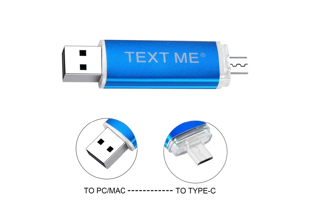 TEXT ME многофункциональный мобильный телефон компьютер использовать OTG usb 2,0 4 ГБ 8 ГБ 16 ГБ 32 ГБ 64 Гб USB флеш-накопитель