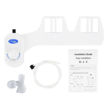 

New Bidet Fresh Water Spray Mechanical Bidet Toilet Seat Attachment Non-Electric(15/16)