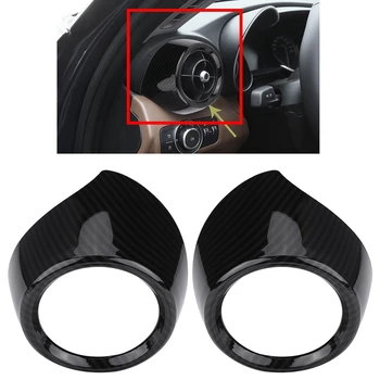 

2Pcs Front Side Air Vent Outlet Trim Cover Frame for Alfa Romeo Giulia 2016 2017 2018 SUV Car Accessories 2018 New