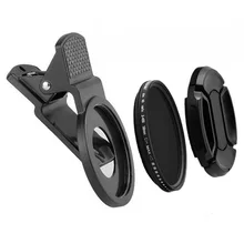 Câmera nd filtro eficaz slr lente densidade neutra telefone móvel portátil nd2 para 400 resina de redução de luz profissional