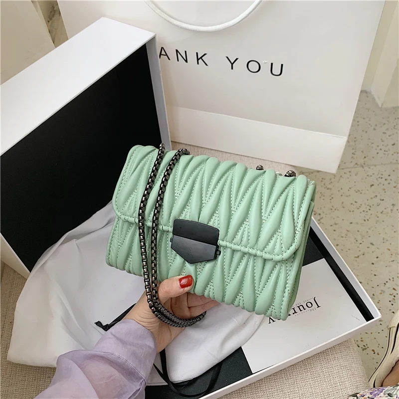 

Louis PU Leather Mini Crossbody Bags for Women 2020 Summer Brand Lady Shoulder Handbags Travel Chain luxury evening clutch bags
