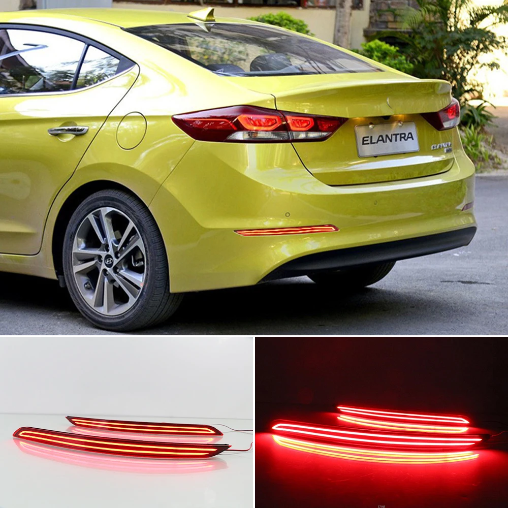 2 шт. светодиодные задние фонари для Hyundai Elantra 2016 2017 2018 2019 | Автомобили и мотоциклы