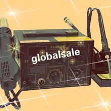 SAIKE 852D++ паять Железо паяльник горячего воздуха пистолет 2 в 1 паяльная станция 220V обновленная от SAIKE 852D