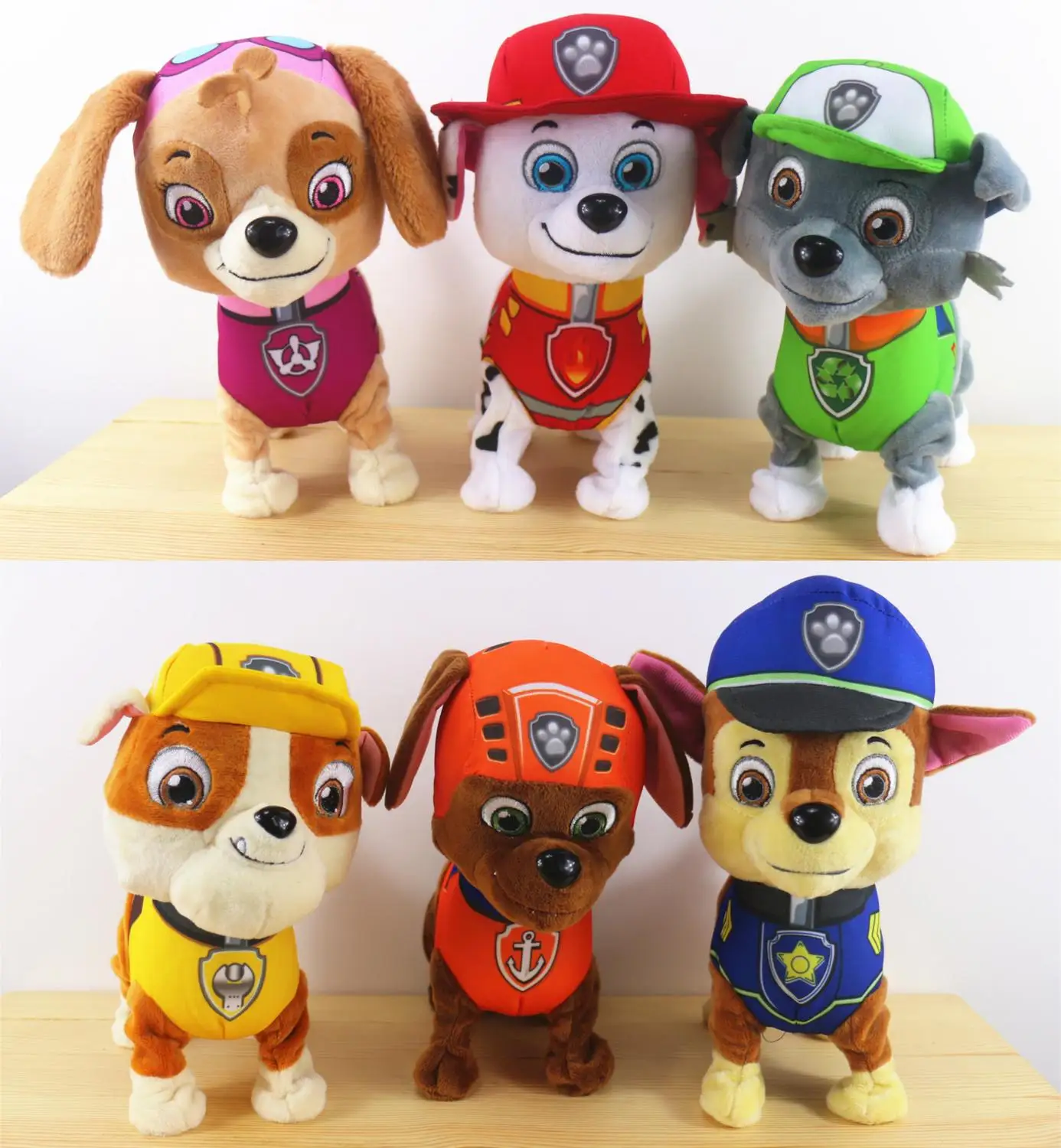 walking paw patrol dog