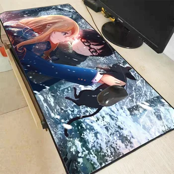 

ZSUXTC Anime Girl Computer Mouse Pad Gaming Gamer Mat Large Mause for pad Carpet XXL Desk
