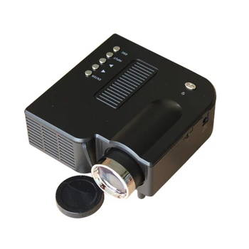 

1080P HD Mini Home LED Theater Projector 4 : 3 / 16 :9 HDMI Projector Media Player Portable Video Conference System EU Plug