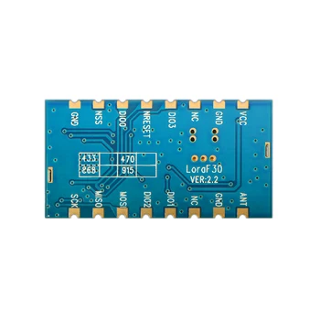 

10pcs Lora1278F30 + rubber antenna 433mhz 30dBm 1W LORA Module Arduino Demo Code 8Km anti-interference RF transceiver sx1278