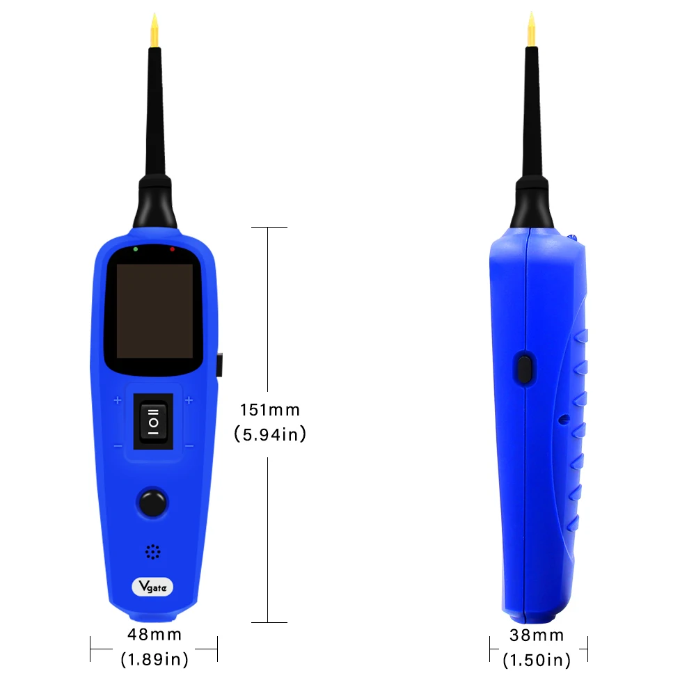 Vgate PT150 датчик мощности автомобиля электрическая цепь тестер автомобильные инструменты 12 В тестер электрической системы как Autek YD208 Autel PS100