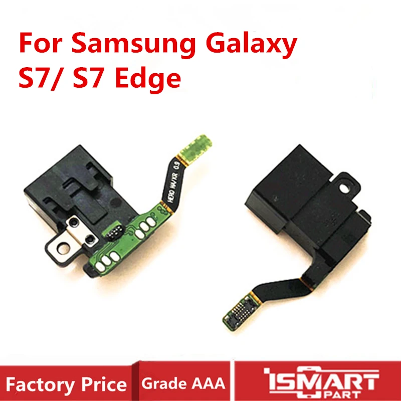 

New For Samsung Galaxy S7 G930 G930F S7 edge G935 G935F Earphone Headphone Jack Audio Flex Cable Replacement Part