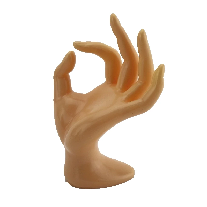 CAMMITEVER Yellow Mannequin Hand for Display Jewelry Bracelet Necklace Ring Stand Holder | Дом и сад