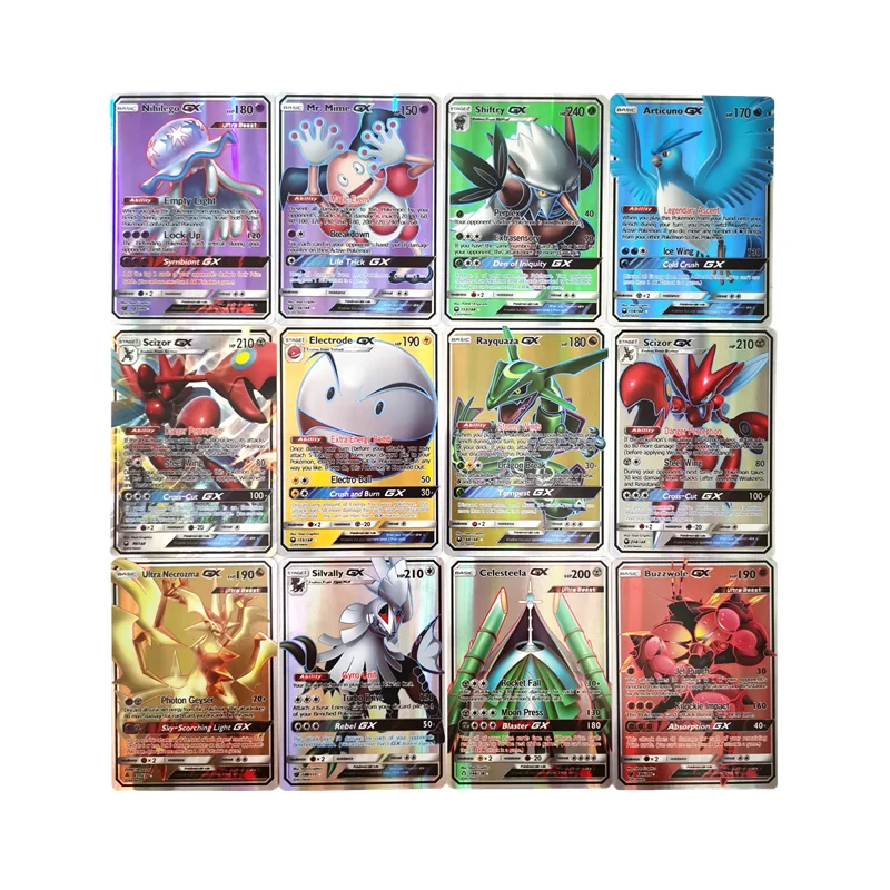 Карты Pokemon V MAX GX Лидер продаж детская битва английская версия игровая бирка