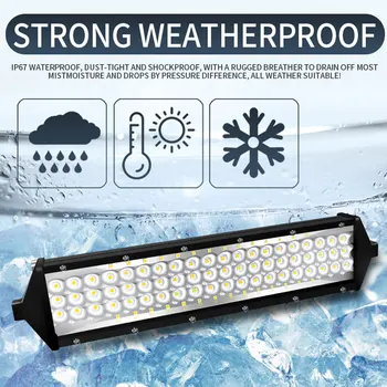 

1 Pcs Bar 5 Rows 88 Chip 264w 26400lm Led Light Bar Car Tractor Truck Headlight Bar Car Boat Off Road Led Light
