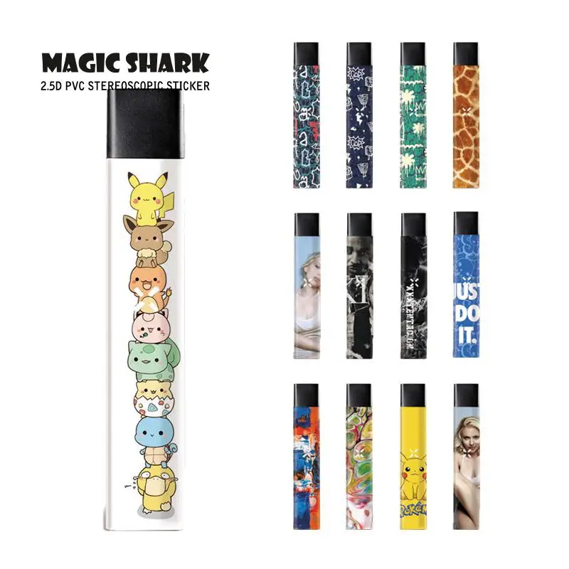 

Magic Shark Leopard Pokemon Pikachu Painting Scarlett Skin for Pax Era Case Cover Full Film for Pax Era