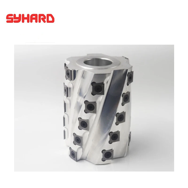 

Светильник Реверсивный спиральный лезвие для дерева, спиральная строгальная головка из алюминиевого сплава, спиральная режущая головка