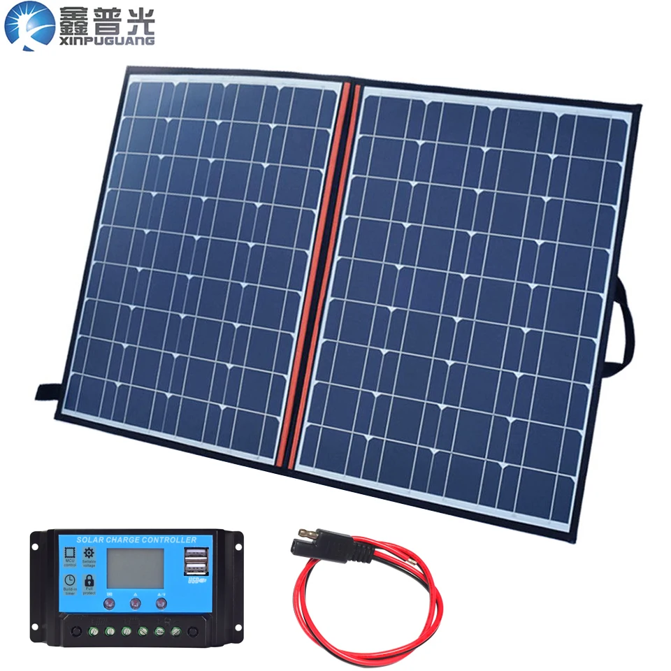 110w 120w 140w 100 Вт 18В солнечная панель батарея портативный складной гибкий набор дома