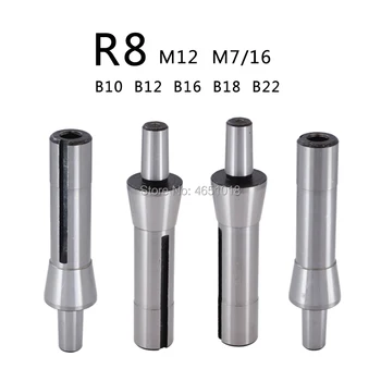 

Morse taper shank connecting rod drill chuck tapping connecting rod thread R8-B12 B16 B18 B22 metric M12 inch 7/16