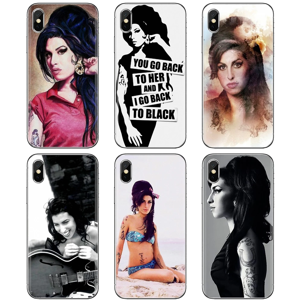 Phone Soft Case Uk Girl Singer Amy Winehouse Art For Samsung Galaxy A12 A31 1 A51 1 0e 1s M30 A10 A30 0 A50 A60 0 Phone Case Covers Aliexpress