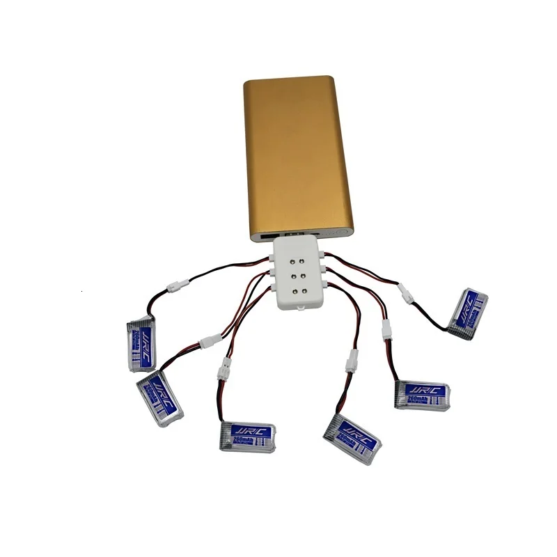 Аккумулятор JJRC H36 3,7 V 260mAh для E010 E011 E012 E013 F36 3,7 v Lipo батарея 6в1 UBS зарядное устройство RC Запчасти для квадрокоптера