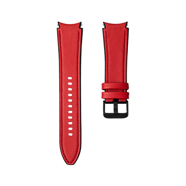Silicone Curved end Strap For Samsung Galaxy Watch 4 Classic 46mm 42mm/Galaxy Watch4 44mm 40mm Replacement Wrist Band