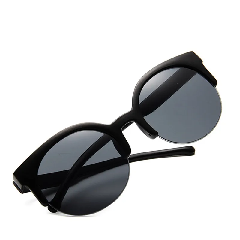 Fashion Brand Designer Cat Eye Women Sunglasses Oversized Sun Glasses Cat eye Vintage Female Eyewear Goggles