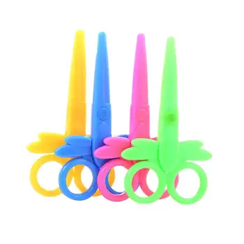 

1pc Environmentally Safe Plastic Hand Shears Paper Ciseaux Office para Manualidades Scissors Stationery Tijeras Scolaire Cu E9C3