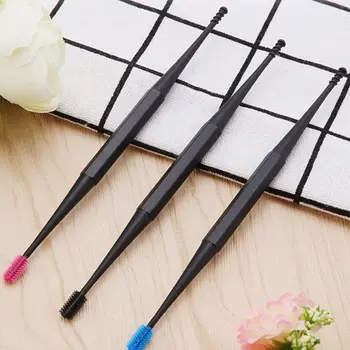 

Double-Ended Silicone Spiral Earpick Reusable Ear Wax Curette Remover Cleaner Ear Wax Curette Remover