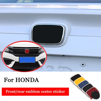 

Car Styling ABS Front Grill Rear Trunk H Emblem Badge Covers Accessory for Honda Pilot Civic Accord Odyssey Spirior City Jade