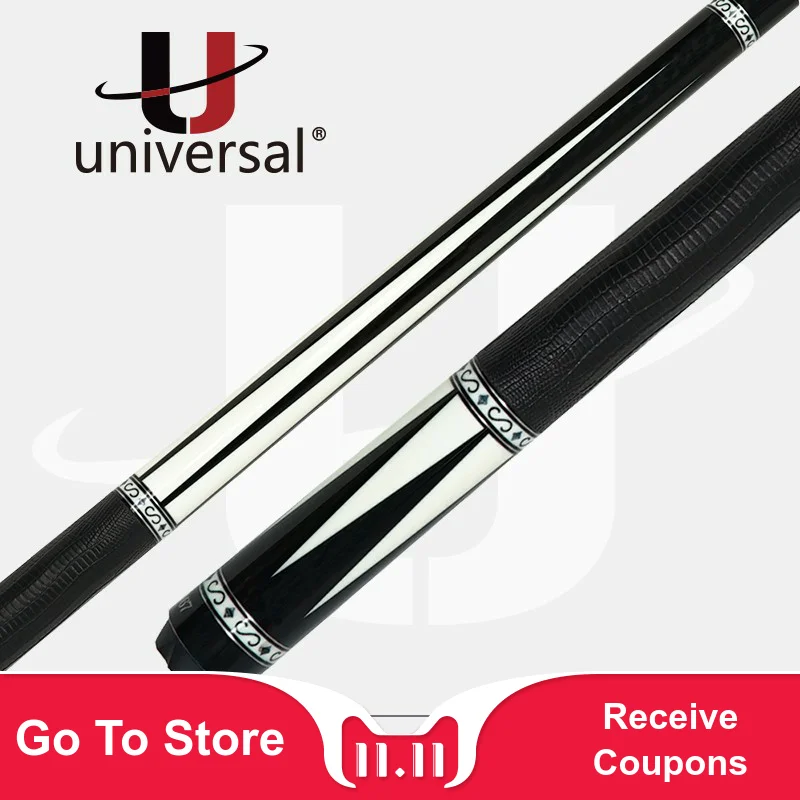 

Universal 1967 Series 036 Pool Cue Stick Kit Billiard Cue 12.9mm Tip Technology Maple Shaft Stick for Athletes Fine Billiar 2019