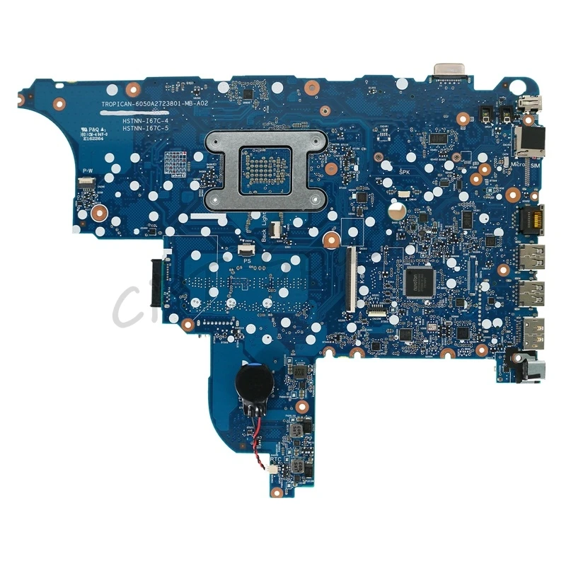 TROPICAN-6050A2723801-MB-A02 для струйного принтера Hp 645 G2 Материнская плата ноутбука A10-8700B DDR3L 842345-001 аккумулятор большой емкости тестирование в целости